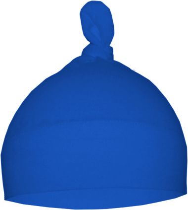 1-Zipfel Baby Mütze einfarbig