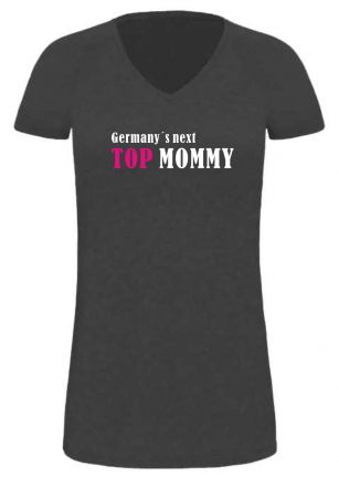 Lady LONG T-Shirt für Schwangere Germanys next Top Mommy