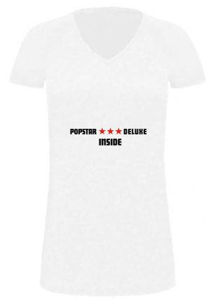 Lady LONG T-Shirt für Schwangere Popstar deluxe inside