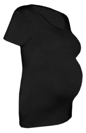 Lady LONG T-Shirt für Schwangere Wir sind schwanger