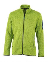 Unisex Knitted Fleece Jacket