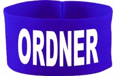 rubber elastic armband / mediaband with ORDNER / 5 cm height