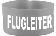 rubber elastic armband / mediaband with FLUGLEITER / 5 cm height