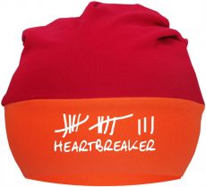 Baby Beanie Mütze mit breiten Bund Multicolor Heartbreaker