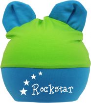 Baby Ohren Mütze Multicolor Rockstar