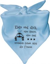Baby Halstuch mit Druck Klein und dick / AUNTI